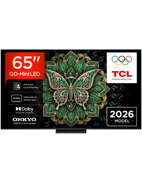TCL - QD-MiniLED Smart Google TV 4K 65C6K Pro – 65 a 74 Polegadas – stockin.pt
