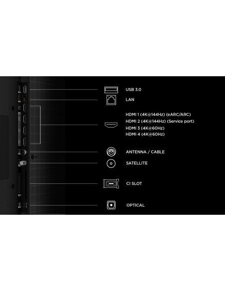 TCL - QD-MiniLED Smart Google TV 4K 65C6K Pro – 65 a 74 Polegadas – stockin.pt