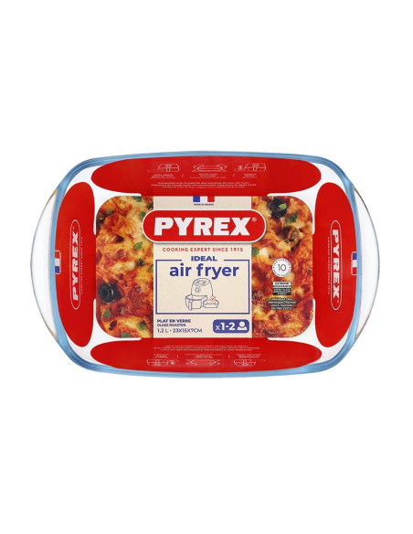 PYREX - Travessa Airfryer Retangular 23x15cm 215B1007948 – Acessórios Cozinhar – stockin.pt