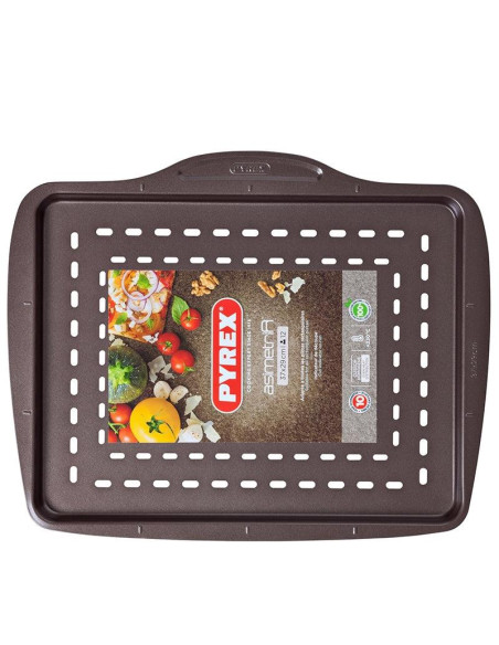 PYREX - Bandeja Retangular para Pizza 37cm AS37BZ07646 – Artigos para Forno – stockin.pt