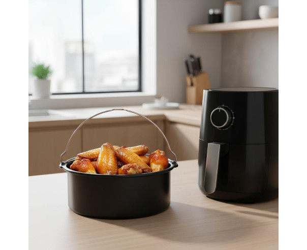 PYREX - Forma Airfryer Metal Redonda 20x19cm AF20DR68046 – Acessórios Cozinhar – stockin.pt