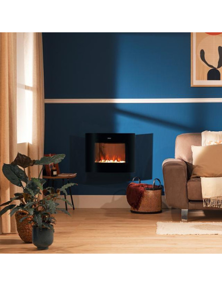 CECOTEC - Lareira Elétrica ReadyWarm 2250 Curved Flames Connected 5813 – Aquecimento - Outros – stockin.pt