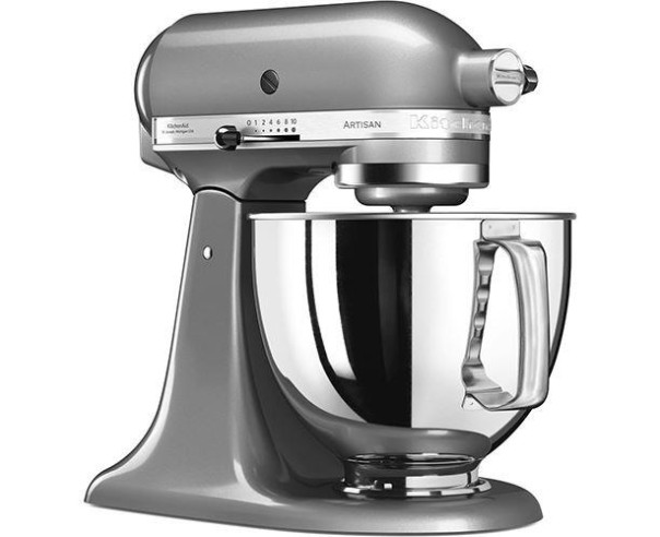 KITCHENAID - Robot de Cozinha Artisan 4,8L Cinzento 5KSM125ECU – Robots e Processadores – stockin.pt