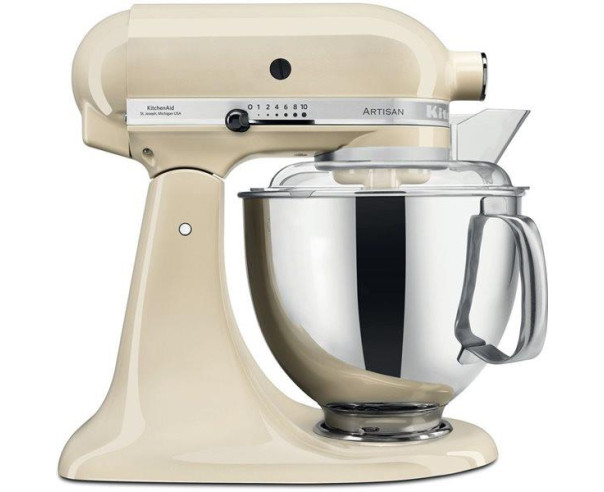 KITCHENAID - Robot de Cozinha Artisan 4,8L Creme 5KSM175PSEAC – Robots e Processadores – stockin.pt