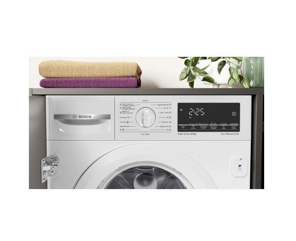 BOSCH - Maq. LavarSecar Roupa Serie6 WKD28490ES – Lavar e Secar Roupa Encastre – stockin.pt