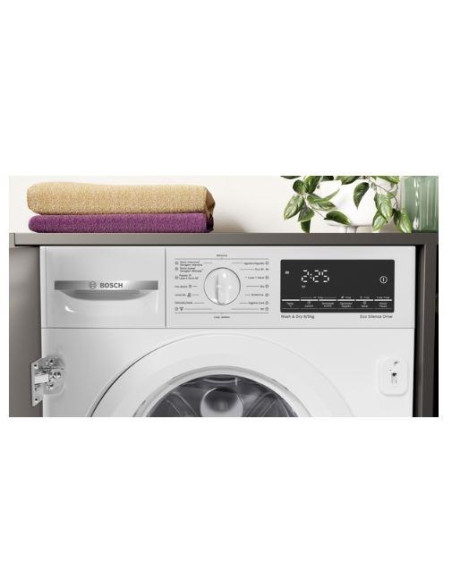 BOSCH - Maq. LavarSecar Roupa Serie6 WKD28490ES – Lavar e Secar Roupa Encastre – stockin.pt
