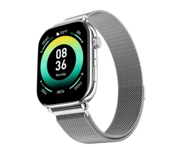 NOISE - Smartwatch Pulse 4 Max Silver Link wrb-sw-cfpulse4max-meshmtl-slvrslvr – SmartWatches – stockin.pt