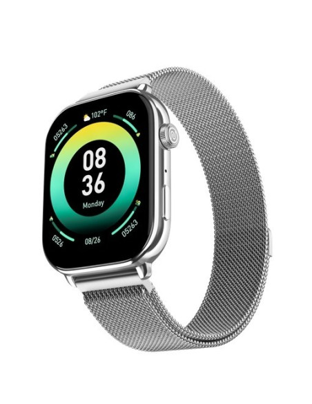 NOISE - Smartwatch Pulse 4 Max Silver Link wrb-sw-cfpulse4max-meshmtl-slvrslvr – SmartWatches – stockin.pt
