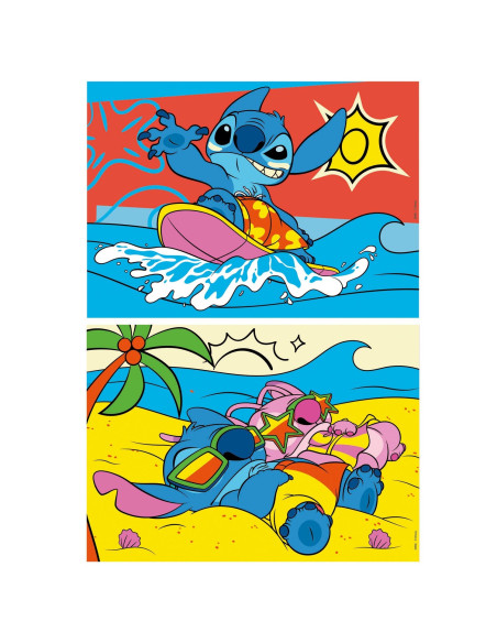 EDUCA - Puzzle 2 X 48 Stitch 20466 – Infantis – stockin.pt