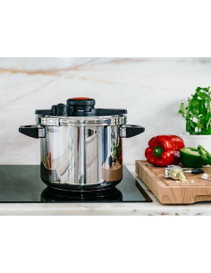 SILAMPOS - Panela de Pressão Startwist 8L sem Cesto Faqueiro 64A122018708B