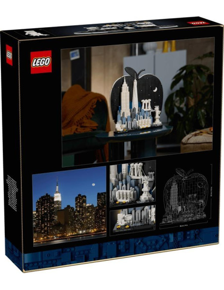 LEGO - Cidade de Nova Iorque A Grande Maçã 21066 – Architecture – stockin.pt