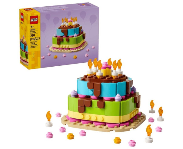 LEGO - Bolo de Festa de Aniversário 40815 – LEL Seasons and Occa – stockin.pt