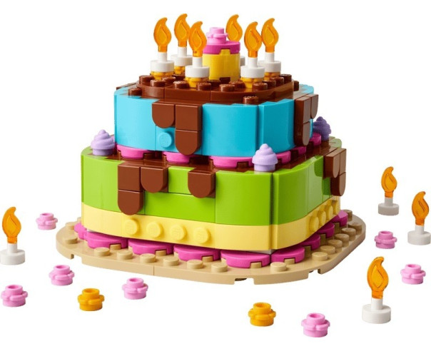 LEGO - Bolo de Festa de Aniversário 40815 – LEL Seasons and Occa – stockin.pt