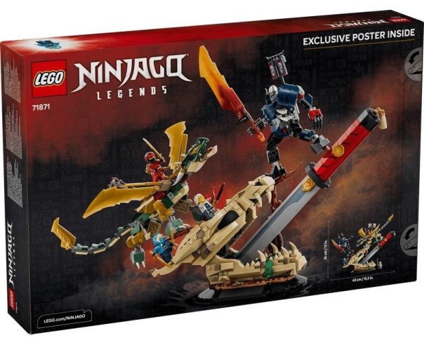 LEGO - Batalha na Espada do Dragão 71871 – Ninjago – stockin.pt