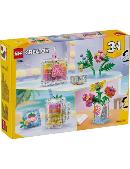 LEGO - Frasco de Perfume com Decoração Floral 31383 – Creator 3in1 – stockin.pt