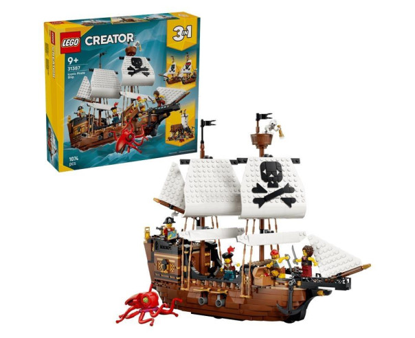 LEGO - Navio Pirata Icónico 31387 – Creator 3in1 – stockin.pt