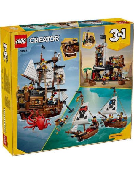 LEGO - Navio Pirata Icónico 31387 – Creator 3in1 – stockin.pt