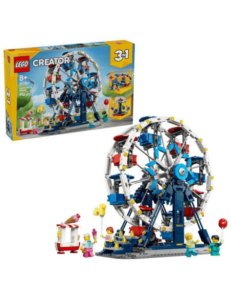 LEGO - Roda-gigante Icónica 31389 – Creator 3in1 – stockin.pt