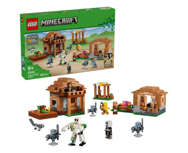LEGO - Ataque à Aldeia do Evocador 21596 – Minecraft – stockin.pt
