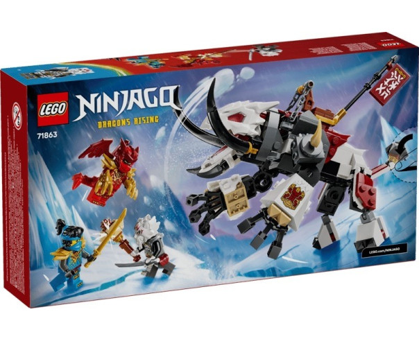 LEGO - Zilvar e Grimtak, a Besta Dragão 71863 – Ninjago – stockin.pt