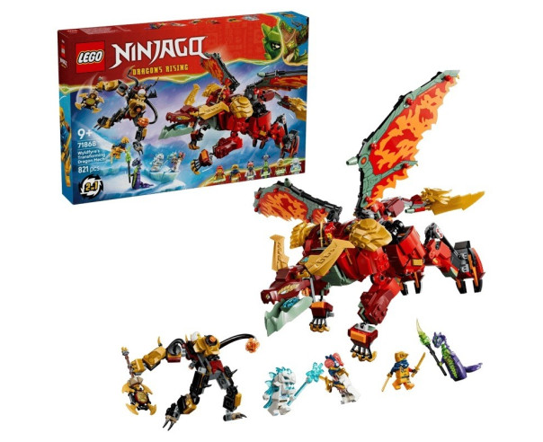 LEGO - Robô Dragão Transformador da Wyldfyre 71868 – Ninjago – stockin.pt