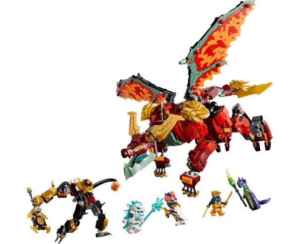 LEGO - Robô Dragão Transformador da Wyldfyre 71868 – Ninjago – stockin.pt