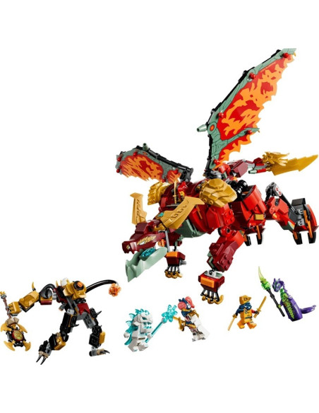 LEGO - Robô Dragão Transformador da Wyldfyre 71868 – Ninjago – stockin.pt