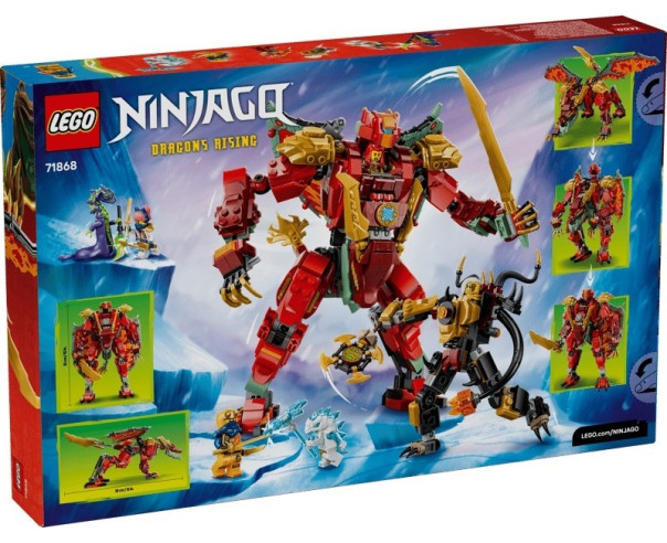 LEGO - Robô Dragão Transformador da Wyldfyre 71868 – Ninjago – stockin.pt