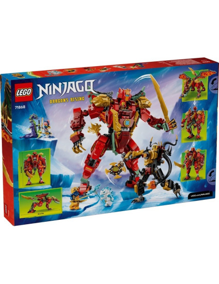 LEGO - Robô Dragão Transformador da Wyldfyre 71868 – Ninjago – stockin.pt