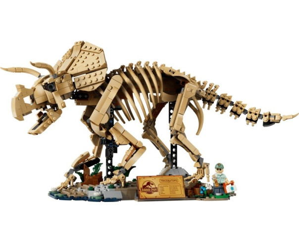 LEGO - Fósseis de Dinossauros Triceratops 77985 – Jurassic World – stockin.pt