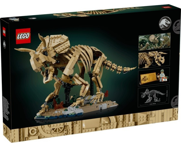 LEGO - Fósseis de Dinossauros Triceratops 77985 – Jurassic World – stockin.pt