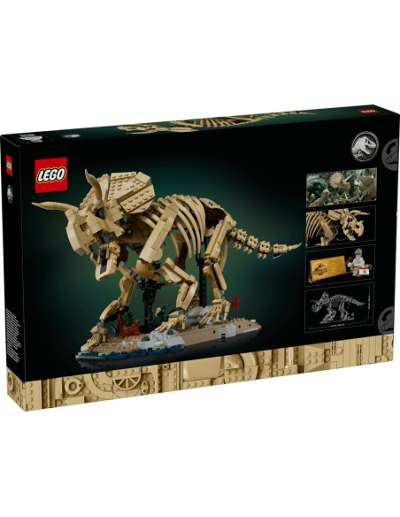 LEGO - Fósseis de Dinossauros Triceratops 77985 – Jurassic World – stockin.pt
