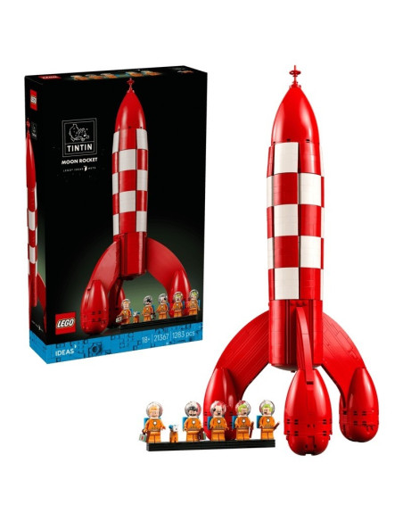 LEGO - Foguetão Lunar de Tintin 21367 – Ideas – stockin.pt