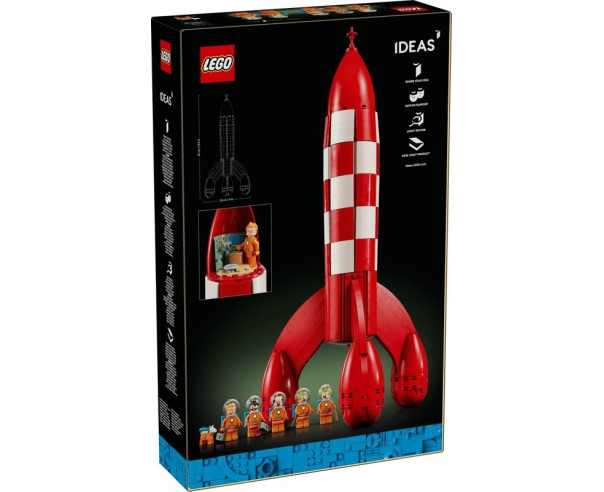 LEGO - Foguetão Lunar de Tintin 21367 – Ideas – stockin.pt
