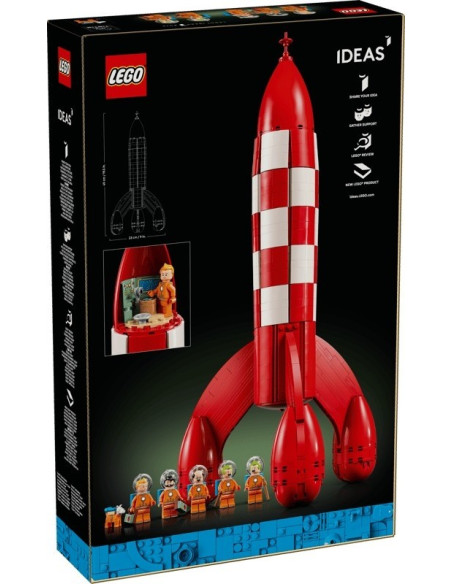 LEGO - Foguetão Lunar de Tintin 21367 – Ideas – stockin.pt