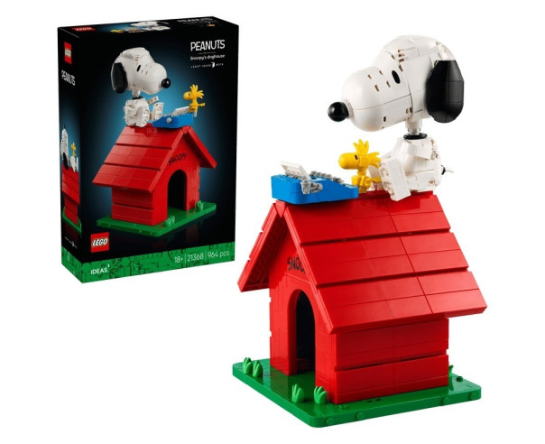 LEGO - Peanuts Casota do Snoopy 21368 – Ideas – stockin.pt