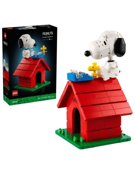 LEGO - Peanuts Casota do Snoopy 21368 – Ideas – stockin.pt