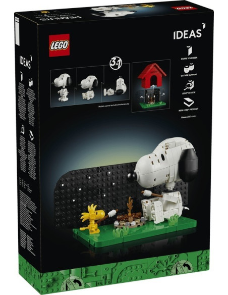 LEGO - Peanuts Casota do Snoopy 21368 – Ideas – stockin.pt