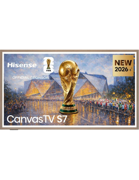 HISENSE - QLED Canvas TV 65 4K SmarTV 65S7S – 65 a 74 Polegadas – stockin.pt