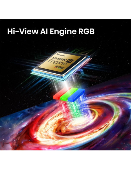 HISENSE - RGB-MiniLED Smart TV 65 4K 180Hz Som 2.1.2 65UR8S – 65 a 74 Polegadas – stockin.pt