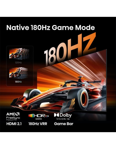 HISENSE - RGB-MiniLED Smart TV 65 4K 180Hz Som 2.1.2 65UR8S – 65 a 74 Polegadas – stockin.pt