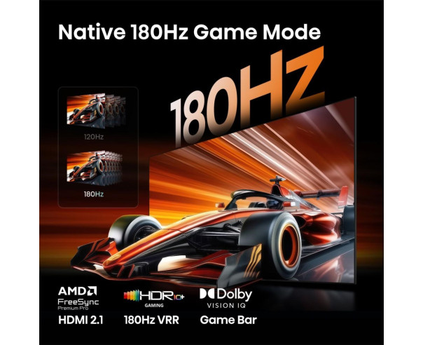 HISENSE - RGB-MiniLED Smart TV 55 4K 180Hz Som 2.1.2 55UR8S – 40 a 64 Polegadas – stockin.pt