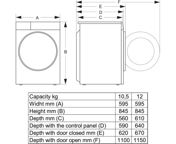 HISENSE - Máq. Lavar Roupa WF3S1043BB3 – Lavar Roupa – stockin.pt