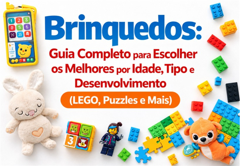Brinquedos: Guia Completo para Escolher os Melhores por Idade, Tipo e Desenvolvimento